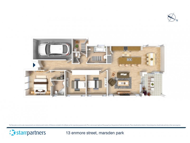 13 Enmore Street, Marsden Park NSW 2765 Floorplan