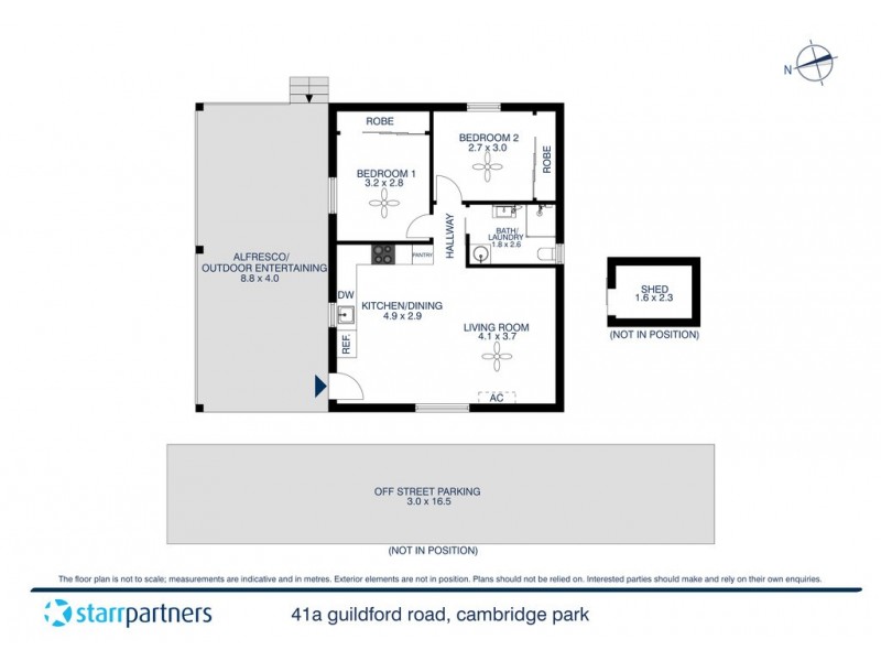 41A Guildford Road, Cambridge Park NSW 2747 Floorplan