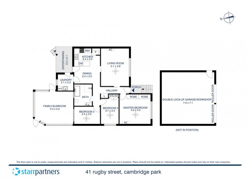 41 Rugby Street, Cambridge Park NSW 2747 Floorplan