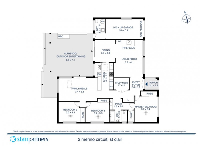 2 Merino Circuit, St Clair NSW 2759 Floorplan
