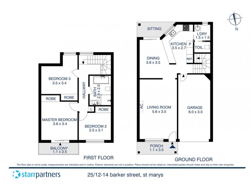 25/12-14 Barker Street, St Marys NSW 2760 Floorplan