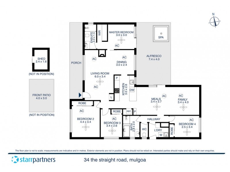 34 The Straight Road, Mulgoa NSW 2745 Floorplan