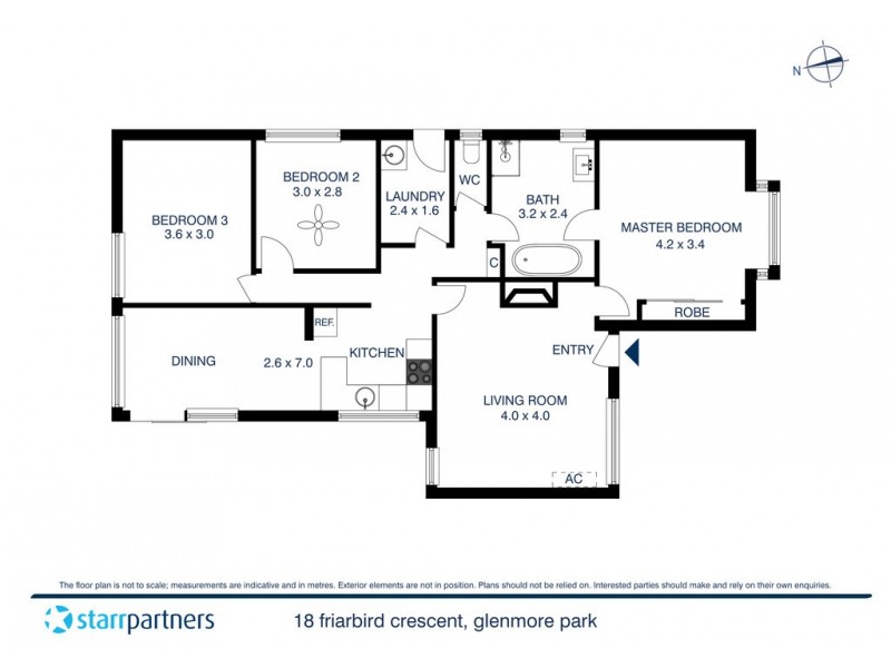 18 Friarbird Crescent, Glenmore Park NSW 2745 Floorplan