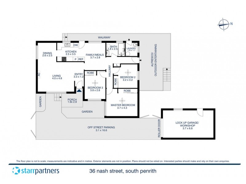 36 Nash Street, South Penrith NSW 2750 Floorplan