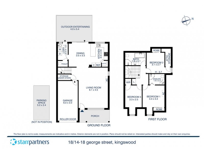 18/14-18 George Street, Kingswood NSW 2747 Floorplan