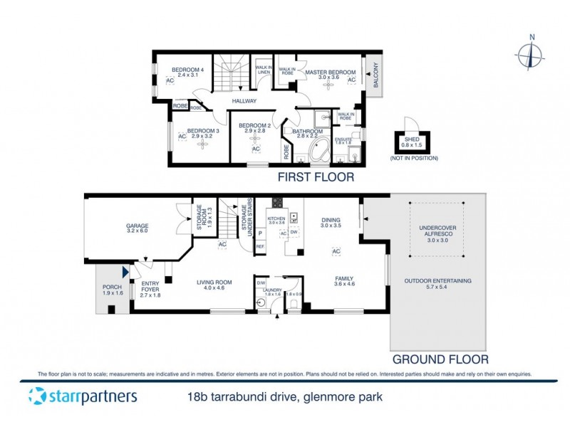 18b Tarrabundi Drive, Glenmore Park NSW 2745 Floorplan
