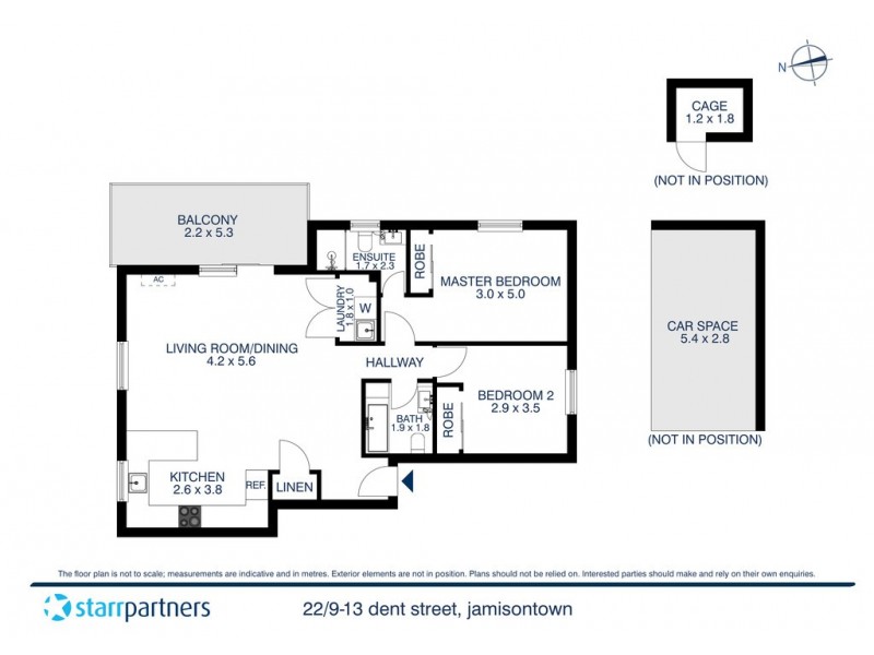 22/9-13 Dent Street, Jamisontown NSW 2750 Floorplan