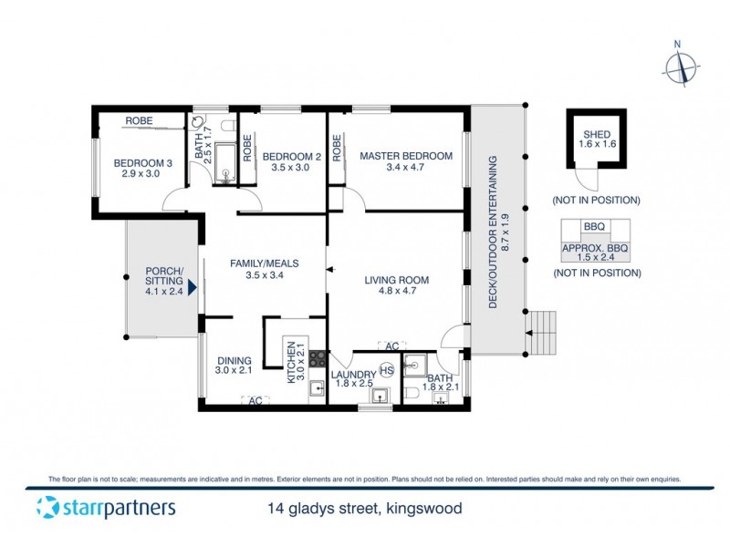 14 Gladys Street, Kingswood NSW 2747 Floorplan