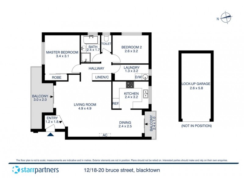 12/18-20 Bruce Street, Blacktown NSW 2148 Floorplan
