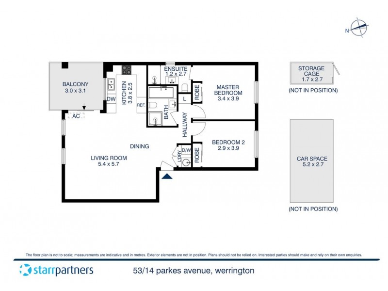 53/14 Parkes Avenue, Werrington NSW 2747