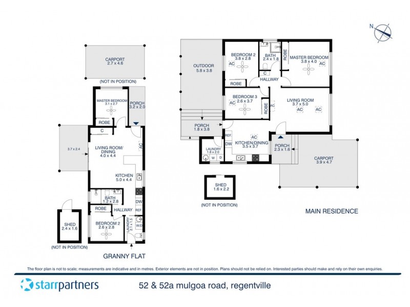 52 and 52a Mulgoa Road, Regentville NSW 2745 Floorplan