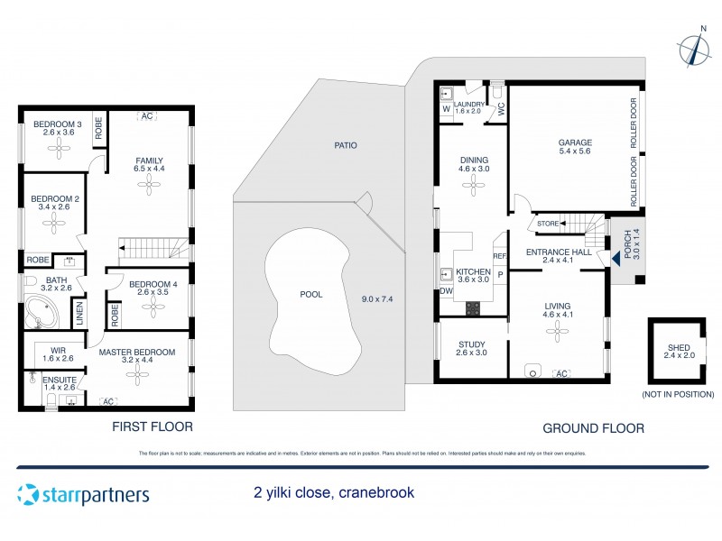 2 Yilki Close, Cranebrook NSW 2749 Floorplan