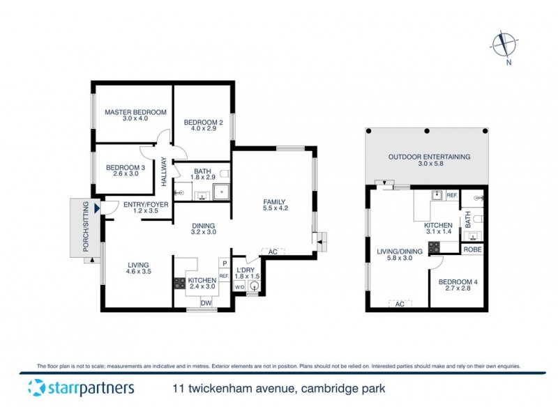 11 Twickenham Avenue, Cambridge Park NSW 2747 Floorplan