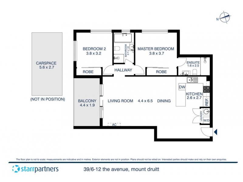 39/6-12 The Avenue, Mount Druitt NSW 2770 Floorplan