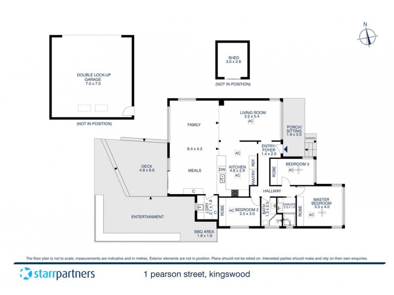 1 Pearson Street, Kingswood NSW 2747 Floorplan
