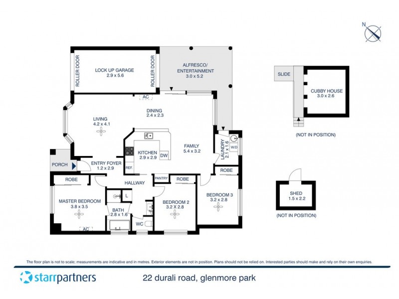 22 Durali Road, Glenmore Park NSW 2745 Floorplan
