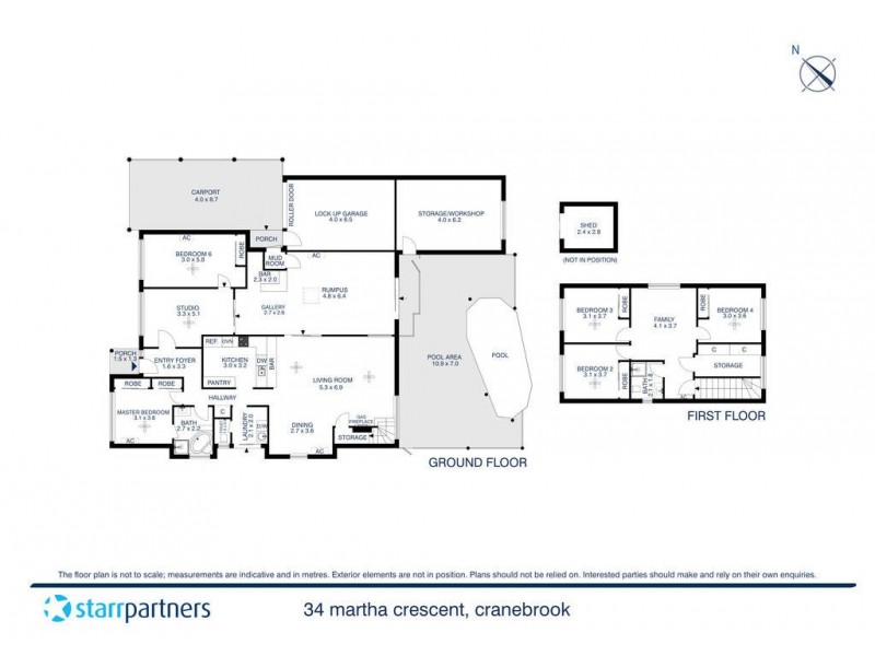 34 Martha Crescent, Cranebrook NSW 2749 Floorplan