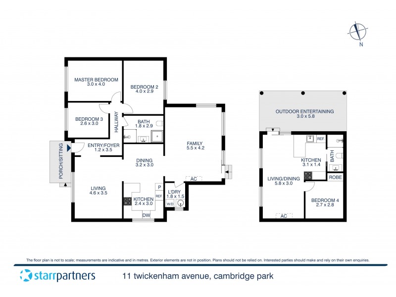 11 Twickenham Avenue, Cambridge Park NSW 2747 Floorplan