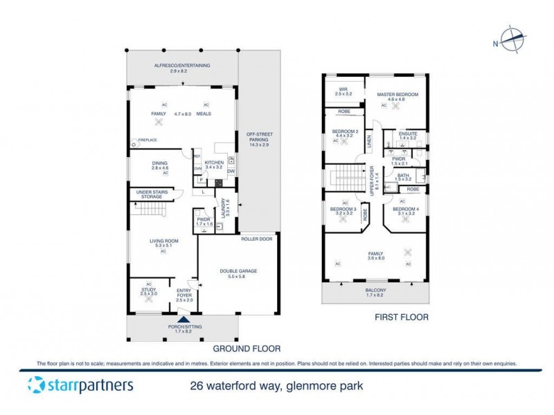 26 Waterford Way, Glenmore Park NSW 2745 Floorplan