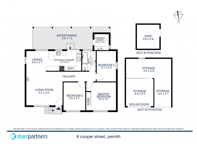8 Cooper Street, Penrith NSW 2750 Floorplan