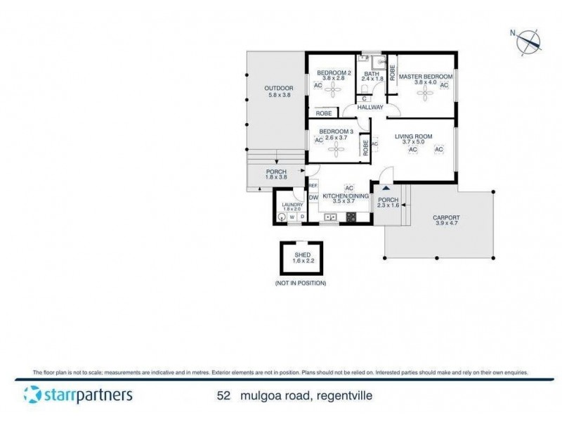 52 Mulgoa Road, Regentville NSW 2745 Floorplan