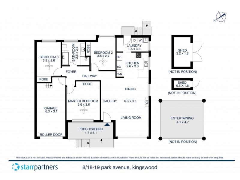 8/18-19 Park Avenue, Kingswood NSW 2747 Floorplan