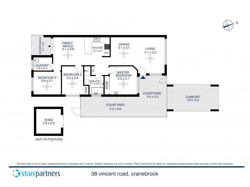 38 Vincent Road, Cranebrook NSW 2749 Floorplan