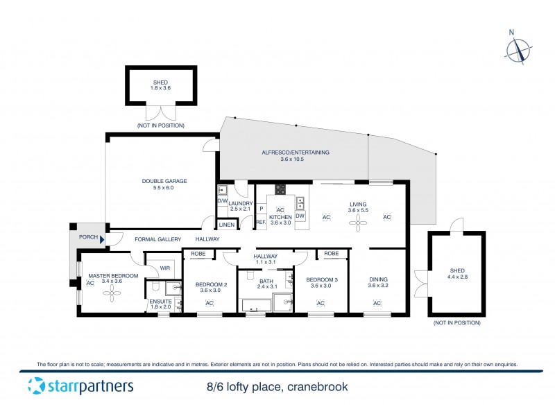 8/6 Lofty Place, Cranebrook NSW 2749 Floorplan