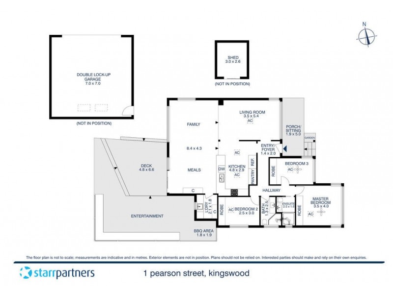 1 Pearson Street, Kingswood NSW 2747 Floorplan