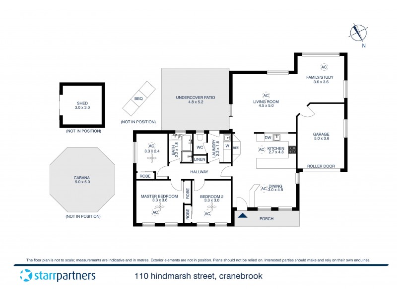 110 Hindmarsh Street, Cranebrook NSW 2749 Floorplan