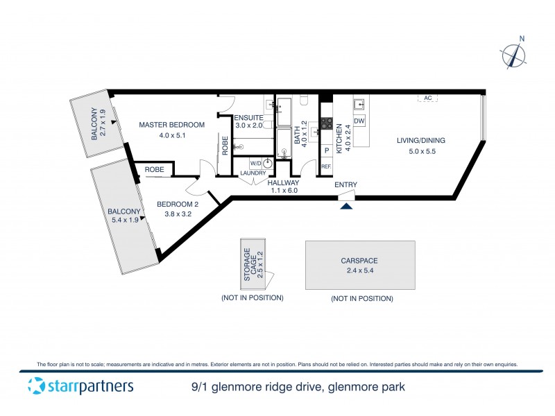 9/1 Glenmore Ridge Drive, Glenmore Park NSW 2745 Floorplan