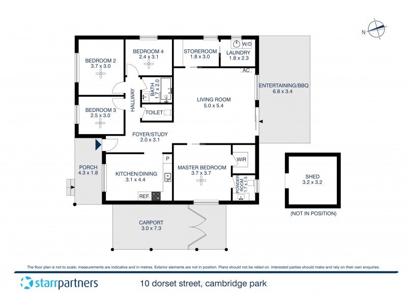 10 Dorset Street, Cambridge Park NSW 2747 Floorplan