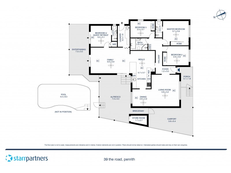 39 The Road, Penrith NSW 2750 Floorplan