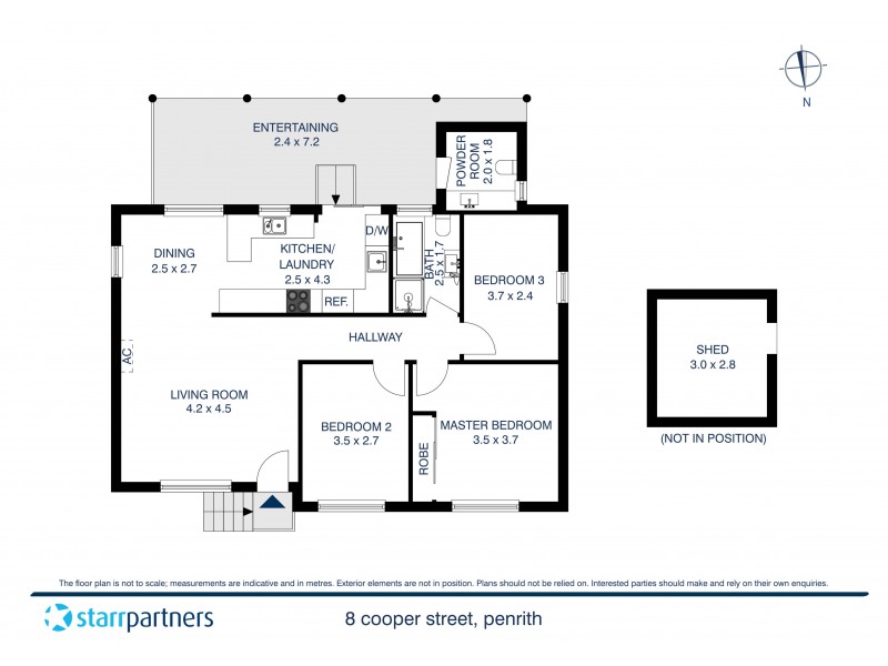 8 Cooper Street, Penrith NSW 2750 Floorplan