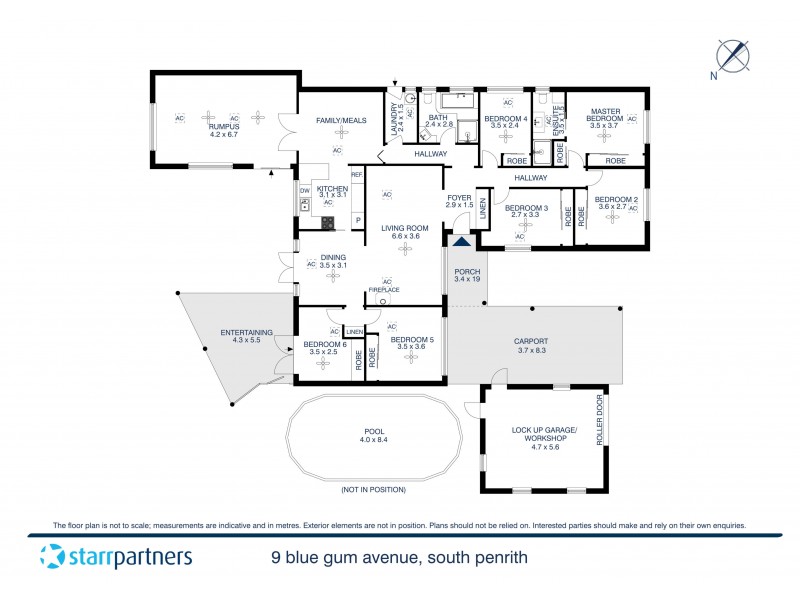 9 Blue Gum Drive, South Penrith NSW 2750 Floorplan
