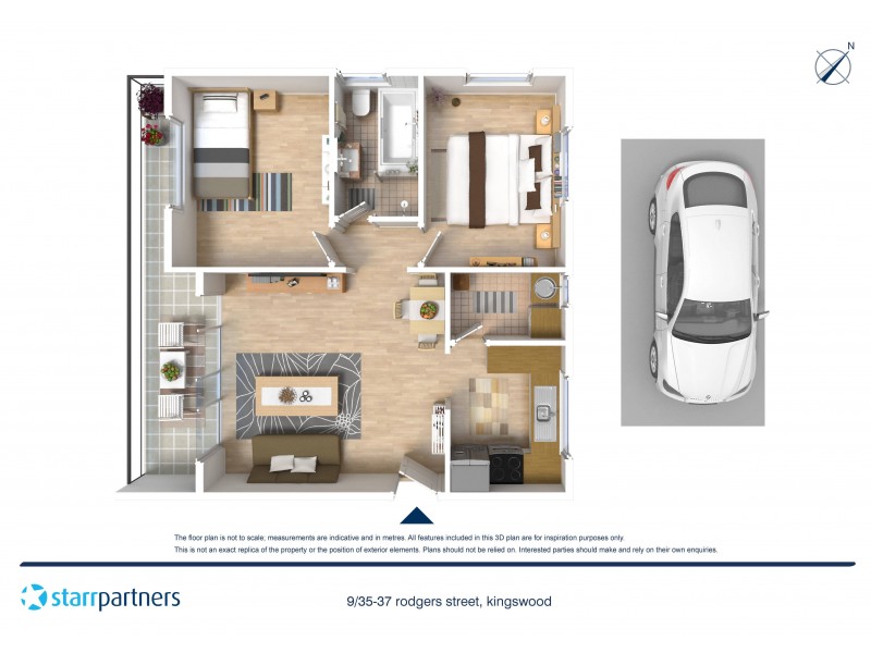 9/35-37 Rodgers Street, Kingswood NSW 2747 Floorplan