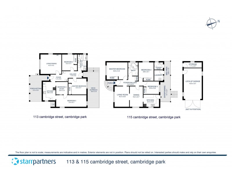 113 & 115 Cambridge Street, Cambridge Park NSW 2747 Floorplan