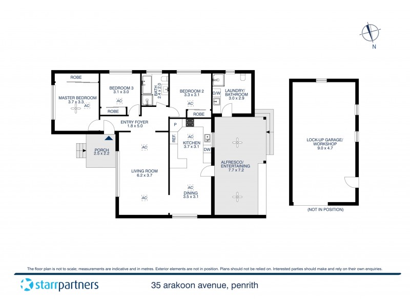35 Arakoon Avenue, Penrith NSW 2750 Floorplan