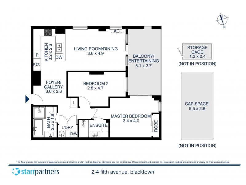 11/2-4 Fifth Avenue, Blacktown NSW 2148 Floorplan