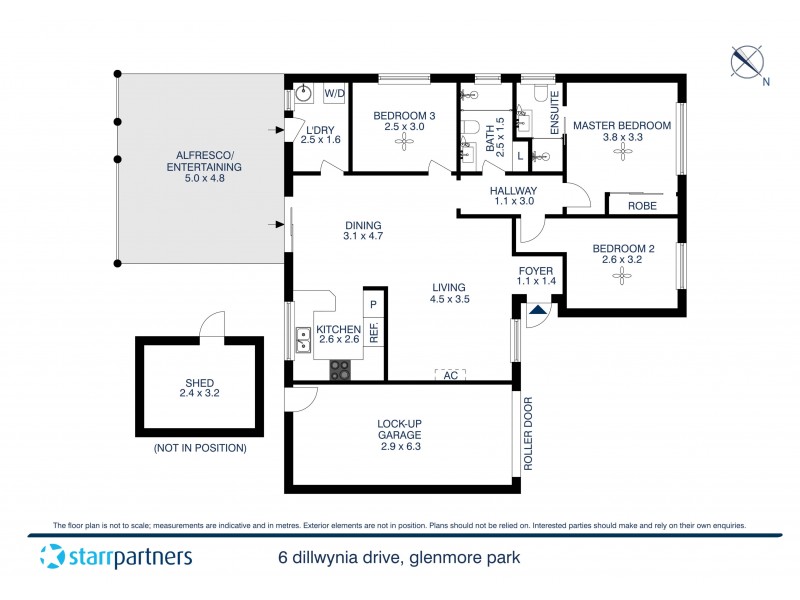 6 Dillwynia Drive, Glenmore Park NSW 2745 Floorplan