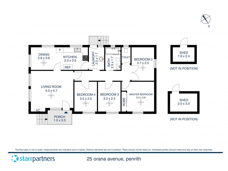 25 Orana Avenue, Penrith NSW 2750 Floorplan