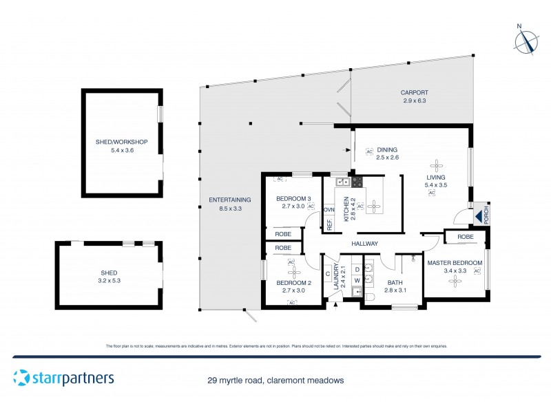 29 Myrtle Road, Claremont Meadows NSW 2747 Floorplan
