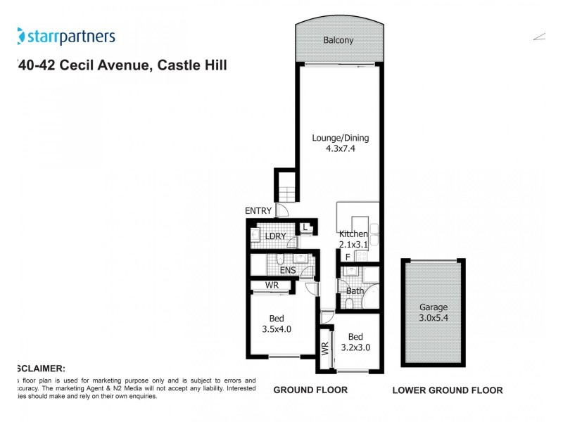 3/40-42 Cecil Avenue, Castle Hill NSW 2154