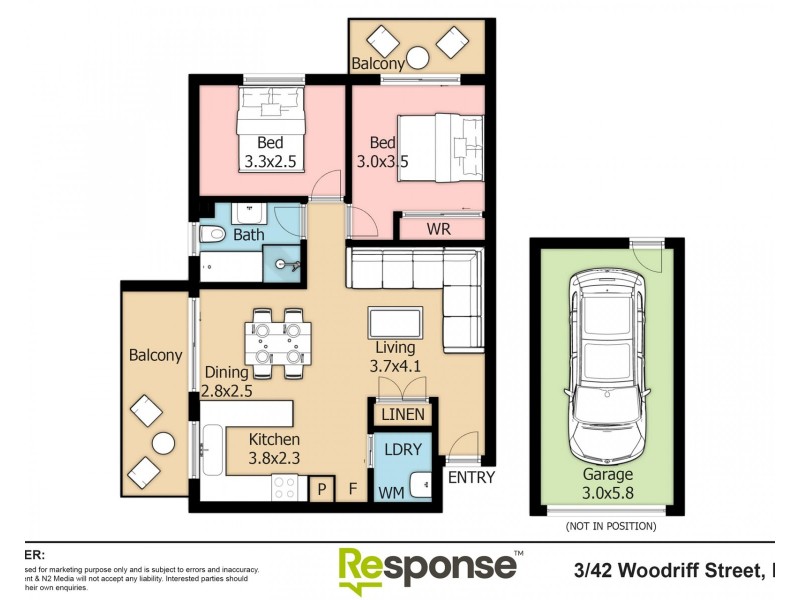 3/42 Woodriff Street, Penrith NSW 2750