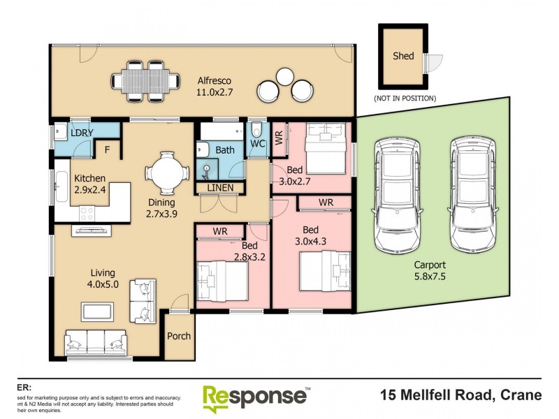 15 Mellfell Road, Cranebrook NSW 2749