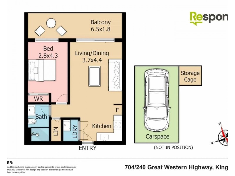 704/240-250 Great Western Highway, Kingswood NSW 2747