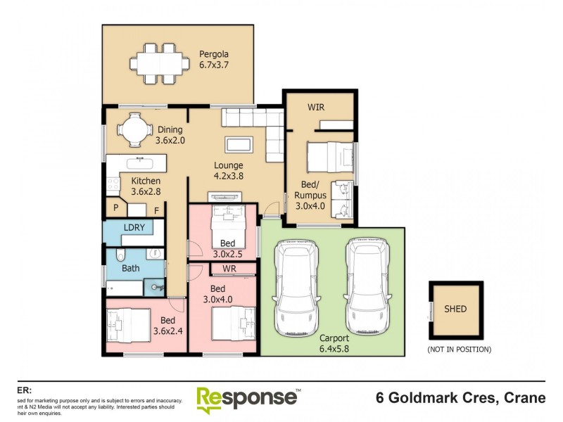 6 Goldmark Crescent, Cranebrook NSW 2749