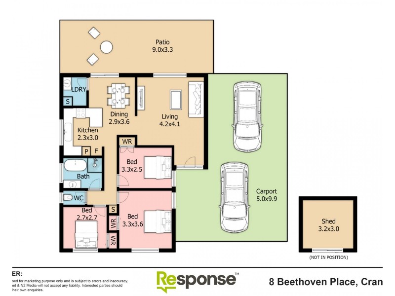 8 Beethoven Place, Cranebrook NSW 2749