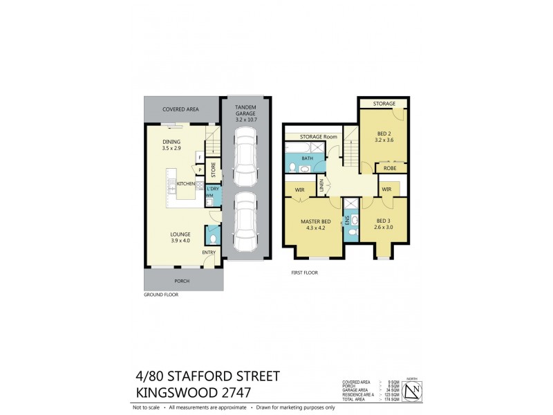 4/80 Stafford Street, Kingswood NSW 2747 Floorplan