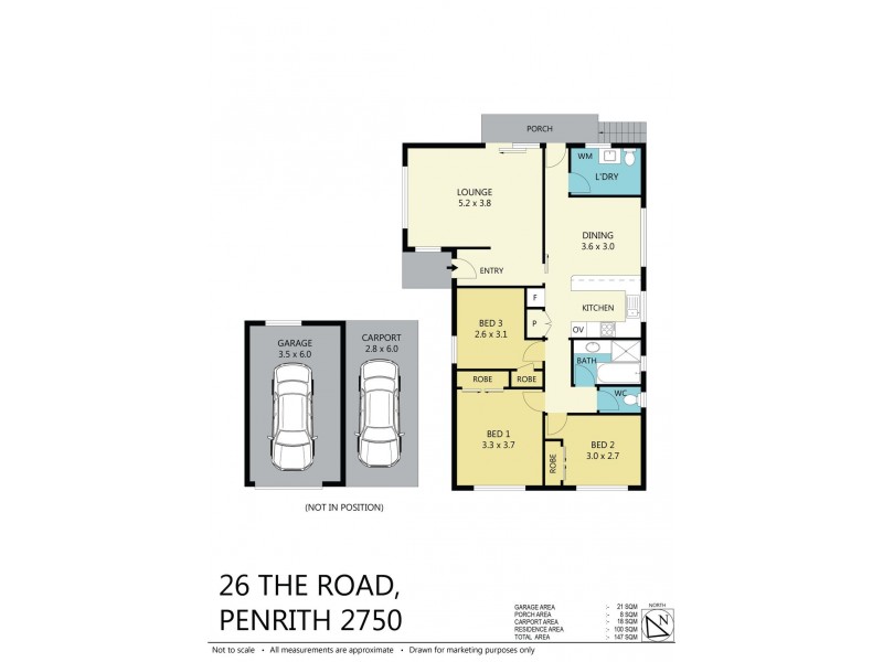 26 The Road, Penrith NSW 2750 Floorplan